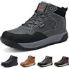 ARRIGO BELLO Scarpe Invernali Uomo Stivali Neve Foderati di Caldo Scarpe Trekking Alpinismo Antiscivolo 41-46