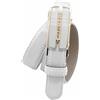 Zerimar Cintura Donna Elegante in Pelle Vacuno Genuino | Cintura Donna Pelle con Hebilla Trinquete Automatica | Cinture da Donna Regolabile | Ancho 24mm