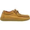 Satorisan - Kwahu Rustic - Mocassini Wallabee Uomo Donna - Mocassini Pelle e Tessuto Sostenibili, Confortevoli e Durevole