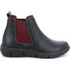 GRÜNLAND il benessere è naturale GRÜNLAND KART stivaletto chelsea beatles in pelle da donna Nero PO2113-M3