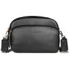 bugatti Mare 3.0 - borsa a tracolla da donna, borsa a spalla di medie dimensioni in ecopelle, nera