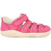 Bobux Sandalia Barefoot Kid+ Summit para Niño (Pink Cyclamen Chalk, Sistema Taglie Calzature EU, Bimbo (0-5 anni), Numero, Media, 29)