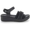 Stonefly Aqua III 25 NAPPA LTH/LYCRA 220920 - Sandali da donna, Nero , 38 EU