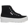SUPERGA - Stivaletti, Uomo Donna, Nero, Cotone, Lifestyle, 2341 Alpina, Taglia: 39