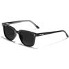 D.Franklin Occhiali da sole - Unisex - Con lenti protettive UV - Modello ultra light sq - Rettangolari - Per uomo e donna - Sunglasses