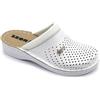 LEON V262 Zoccoli Sabot Pantofole Scarpe di Pelle, Donna