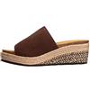 Scholl Doctor Sandalo Malaga Rust, scarpe ortopediche da donna, Moka, 38 EU