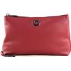 Mandarina Duck Mellow Leather P10FZT41, Borsa Donna, Rosa (Rumba Red), 25x16x4 (L x H x W)