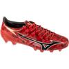 Mizuno Alpha II Elite FG P1GA256260, stivali da calcio da uomo, colore rosso, Colore: rosso, 41 EU