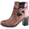 Cinzia Soft Stivaletti Donna IVF11688 in Tessuto Nero Modello Casual. Una Calzatura Comoda Adatta per Tutte Le Occasioni. Autunno-Inverno 2021-2022.EU 41