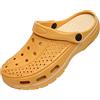 ChayChax Uomo Donna Zoccoli e Sabot Supporto per Arco Plantare Estive Ciabatte Sandali da Spiaggia Mare Giardino, Banana, 40/41 EU (Produttore 270)