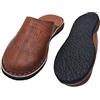 Horus Artesanía de Egipto Babucce Pantofole Scarpe marocchina Unisex in Pelle Naturale marocchina e Suola in Gomma Fatte a Mano a Marrakech da Utilizzare a casa o all'Esterno
