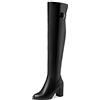 JIEEME Stivali invernali da donna Th6412, Nero , 48 EU
