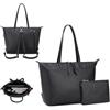 BAGOK Borsa Tote Donna in Pelle PU Vegana - Zaino Convertibile, Grande Capacità, Tasche Multiple, Perfetta per Lavoro, Viaggi, Shopping e Regalo