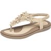 LOIJMK Scarpe basse da donna, comode, da spiaggia, da donna, estive, eleganti, leggeri, infradito da donna, slip, sandali da spiaggia, sandali da donna