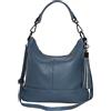 AMBRA Moda AmbraModa GLX09 - Borsa a tracolla da donna in vera pelle