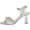 Valleverde 28462 Sandali Heels Scarpe Tacco Donna Argento 36/Argento