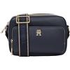 Tommy Hilfiger Donna Borsa a Tracolla Joy Camera Bag Tracolla Larga, Blu (Space Blue), Taglia Unica