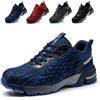 TQGOLD Scarpe Antinfortunistiche Uomo Donna Leggere Comodo | Scarpe da Lavoro con Punta in Acciaio | Ammortizzazione Traspiranti Antiscivolo | ideali per Cantiere, Magazzino