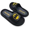 Ground Up Batman Classic 90s Logo Flip Flop Comfort Slide Sandali, nero, 41/43 EU