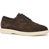 Geox U SPHERICA EC17 E, Oxford Uomo, Dark Brown, 44 EU