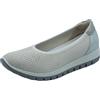 IGI&Co 7658544 Bianco Ballerine per Donna in Tessuto Zeppa Bassa