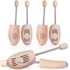 SULPO 3 Paia tendiscarpa - legno - forma - shield - sneakers - anti pieghe - shoe tree - allargare - 37-38