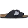 Birkenstock KYOTO 1026516 BLACK CIABATTA DONNA CON VELCRO (BLACK, Sistema Taglie Calzature EU, Adulto, Donna, Numero, Media, 37)