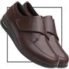 POFH Scarpe per Anziani Donna Impermeabili in Pelle Scarpe con Piedi Larghi gonfi e Piedi Grassi Primavera Estate Traspirante Pelle Morbida Unisex