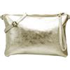 SH Leder Clara G396 - Borsa a tracolla in vera pelle, stile vintage, misura media, 33 x 22 cm