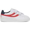 SUPERGA - Sneakers, Bambino/a, Grigio, Sintetico, Tennis, 4832 Kids Straps Match, Taglia: 28