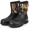 GUGULUZA Stivali di Gomma Uomo Impermeabili Neoprene Scarpe Media Caccia Cortile 43