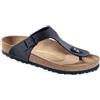 Birkenstock Gizeh Bf 043693, Sandali unisex bambino, Nero (Schwarz (Black)), 32 EU
