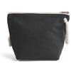 pubblienne Set 10 Pochette Uomo/Donna Personalizzata con Foto, Logo o Scritta - Elegante Borsello a Mano Unisex in Cotone Personalizzabile con Manico in Corda - 24x18x8 cm (Nera, Set da 10)