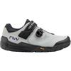 Northwave Overland Plus Scarpe MTB Uomo - Mountain Bike Trail/Gravel, Suola Vibram Fort Augustus, SLW3 con Velcro, Clipless, Grigio EU 43