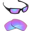 Alphax Tracer Rose - Lenti di ricambio polarizzate a specchio per occhiali da sole Oakley Fives Squared (4+1)² OO9238