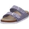 Birkenstock Arizona BS 1024248 Lilla Purple Ciabatte Donna Fibbie Pelle camoscio 37
