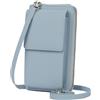 SENDEFN Borsa a Tracolla Donna, Trendy Portafoglio Borse Crossbody in Pelle Porta Custodia per Cellulare Piccole Borsa Donna per Cellulare con Cinghie Regolabili Staccabili e Fessura per Carte