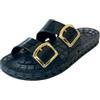 SENSI' SENSI Ciabatta Donna La jolla flamingo 4151/FL 001 Nero