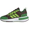 adidas Unisex - Bambini e Ragazzi Minecraft PRO Shoes Junior, Auburn/Semi Solar Green/Ftwr White, 38 EU