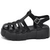 IF Scarpe Sandali Ragnetto da Donna con Platform In Pelle Sintetica S675