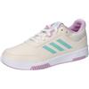 adidas Tensaur Sport Training Lace Shoes, Sneakers Unisex - Adulto, Chalk White Semi Flash Aqua Bliss Lilac, 38 2/3 EU