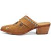 Frau - Sabot in Pelle Scamosciata con Frange