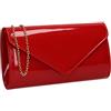 SwankySwans Pochette Alisa da donna, taglia unica, Rosso, One Size