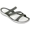 Crocs Swiftwater Sandal W, Sandali Donna, Smoke White, 42/43 EU