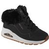 Skechers Stivali invernali unisex per bambini, Nero, 32 EU