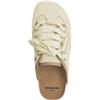 DUALSCAPE Sneakers Sabot Boston con Lacci, Plantare Anatomico, Stile Urban, Disponibile dal 35 al 46 (Sand, Sistema Taglie Calzature EU, Adulto, Numero (Range), Media, 39, 40)