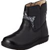 Geox B Hynde Girl B, Stivaletti Bambine e ragazze, Nero/Grigio (Black/Dk Grey), 23 EU