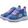 Skechers Dynamic Tread Journey Time, Scarpe sportive Bambine e ragazze, Black Synthetic Hot Pink Trim, 28 EU