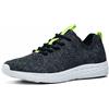 Shoes for Crews Sneaker da lavoro da uomo - comode scarpe impermeabili con suola antiscivolo e solette ideali per gastronomia e cucine per camerieri e chef - Everlight ECO, nero/grigio, 44 EU